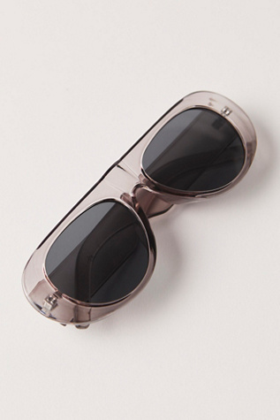 Harley Retro Aviator Sunglasses at Free People in Fog