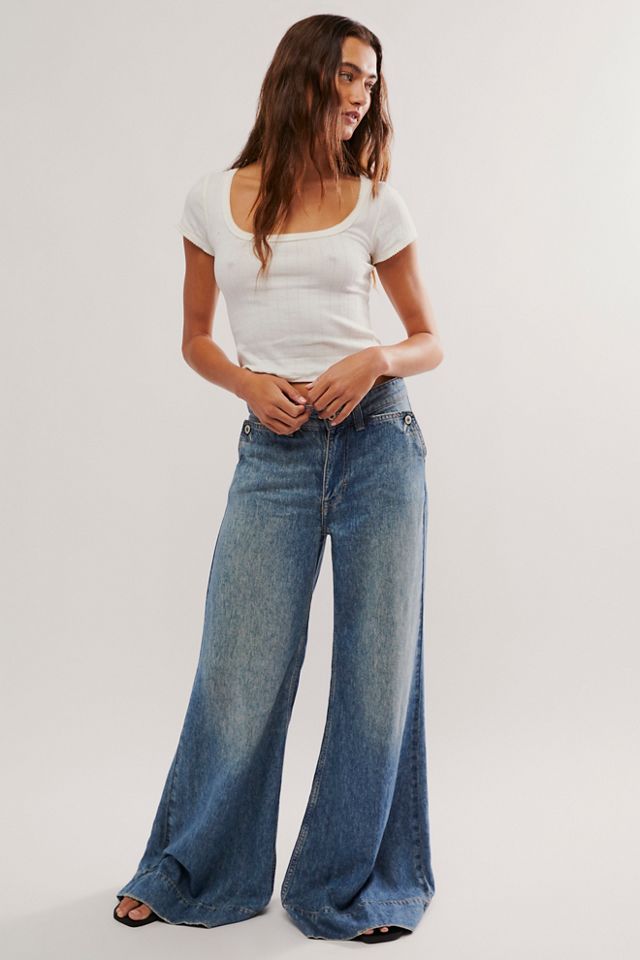 Jeans Évasés We The Free Perfect Storm #2