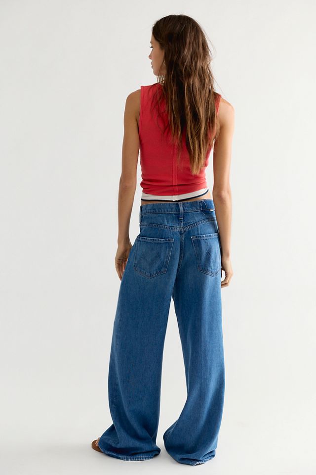 MOTHER The Ditcher Roller Zip Jeans | Free People