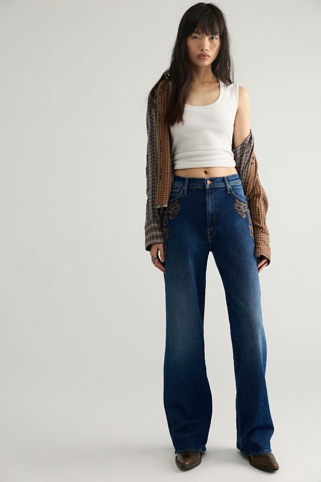 MOTHER The Dodger Sneak Jeans #3
