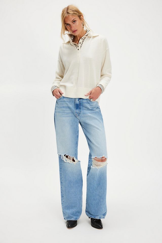 MOTHER The Dodger Sneak Jeans #3