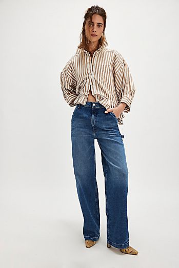 Snacks! by MOTHER The Chapstick Hover Jeans | Free People Snacks! by MOTHER The Chapstick Hover Jeans | Free People