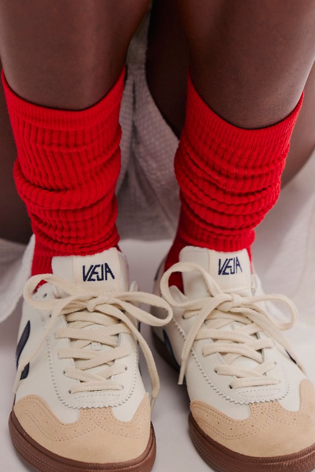 Tall Solid Tube Socks #2