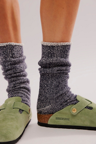 Chaussettes Sweat-shirt par American Trench en Noir, pour femme chez Free People
