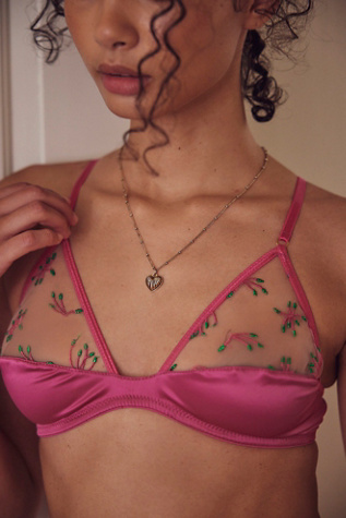 Bonbon Satin Soft Bra