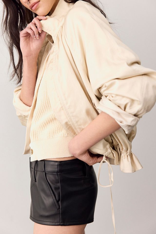 Alessia Vegan Micro Trouser Shorts #3