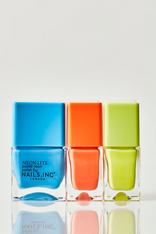 Nails.INC Neon Lite Nail Polish at Free People in Blue