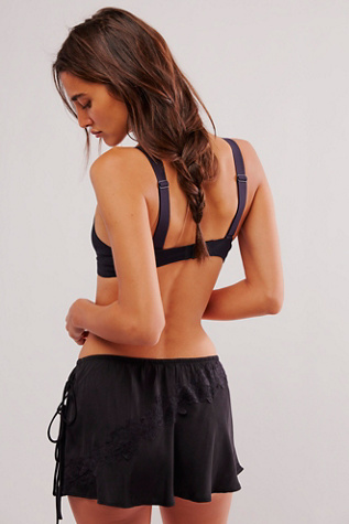 Soft Flutter Half Slip by Intimately at Free People in Black, Size: Large