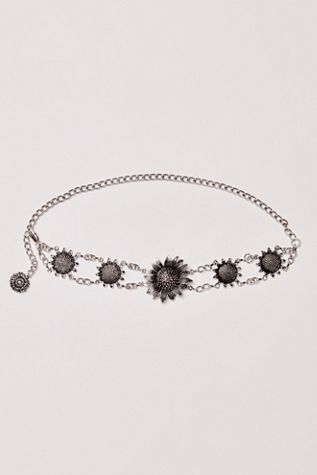 Sunflower Fields Chain Belt