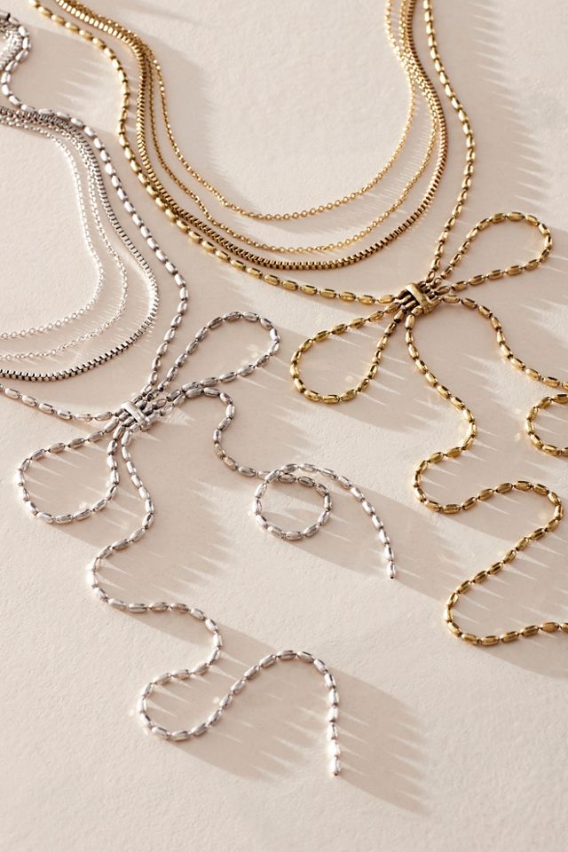 Alma Bow Necklace #1