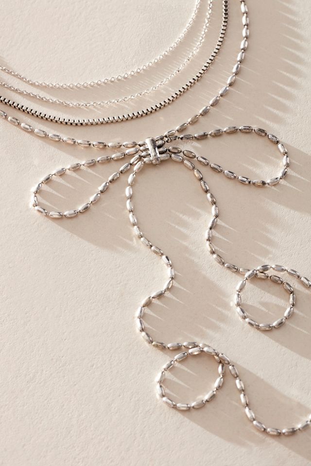 Alma Bow Necklace #3