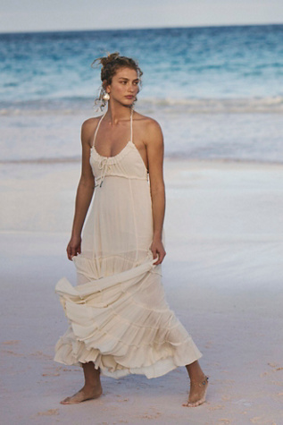 Burst Of Bliss Maxi By free-est At Free People In Barnacle Island, Size: Medium