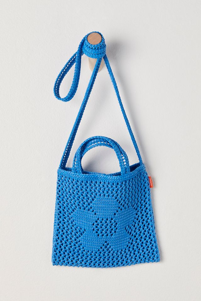 Verloop Raffia Flower Mini Tote #1