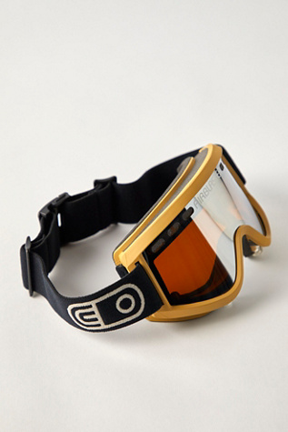 Airblaster Air Goggle At Free People In Tan Matte/Amber Chrome