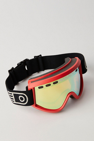 Airblaster Air Goggle At Free People In Lava Matte/Yellow Air Rad