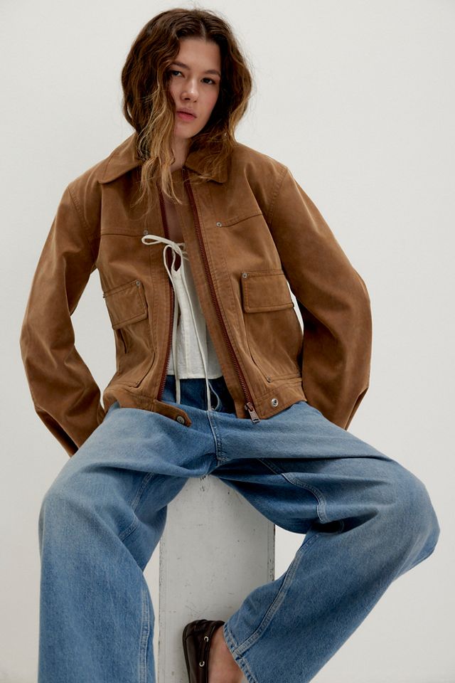 We The Free Blair Vegan Suede Jacket