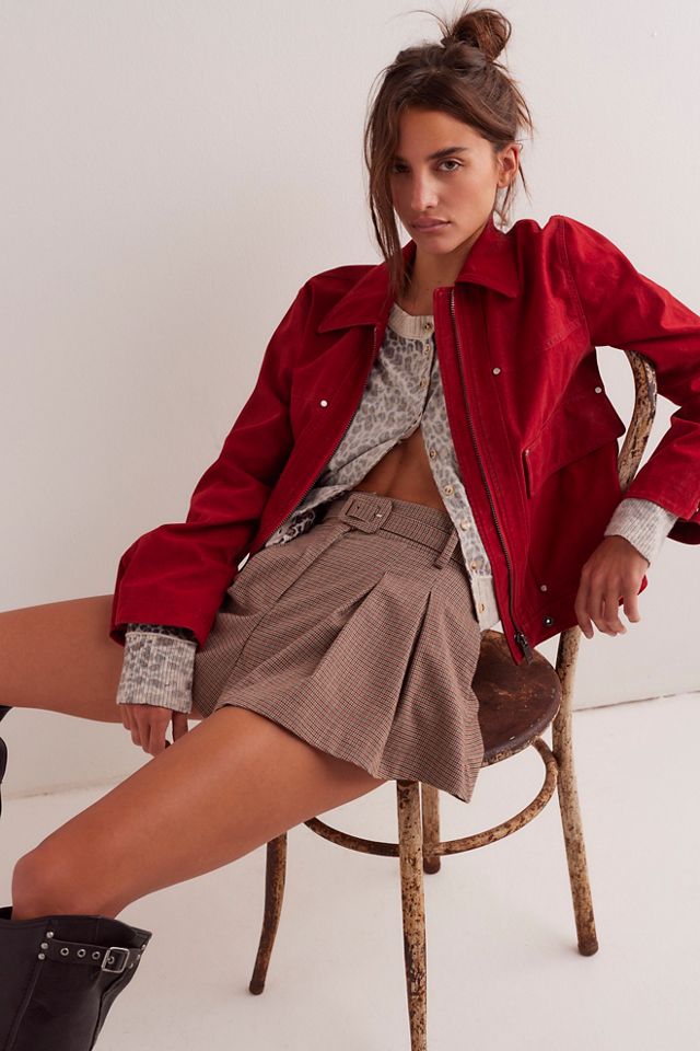We The Free Blair Vegan Suede Jacket