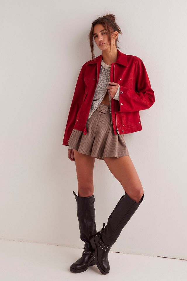 We The Free Blair Vegan Suede Jacket