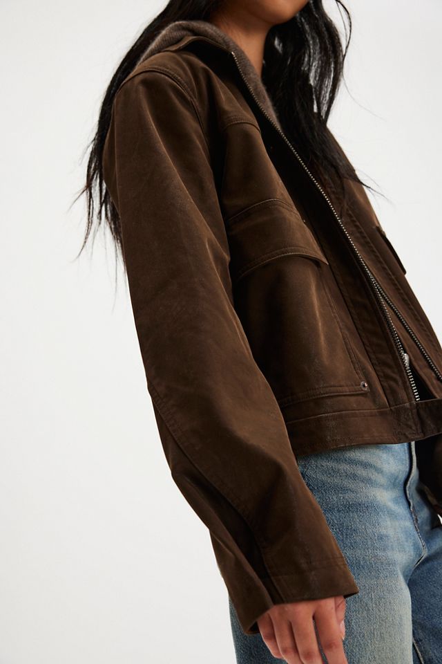 We The Free Blair Vegan Suede Jacket #1