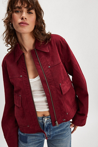 We The Free Blair Vegan Suede Jacket