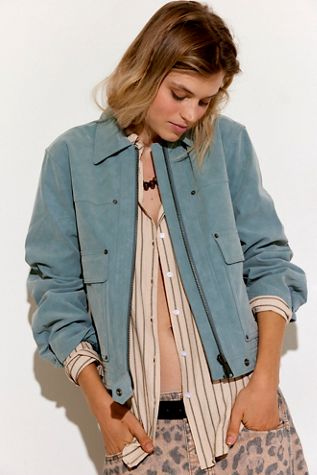 Giacca Denim Free People Lakeside &ndash; Taglia M/L &ndash; Stile Western &ndash; Multicolore