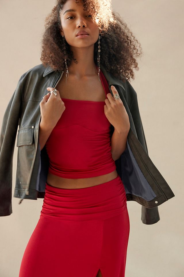 Blair Vegan Leather Jacket Free People