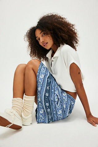 Spell Sunshine Bandit Wrap Mini Skirt