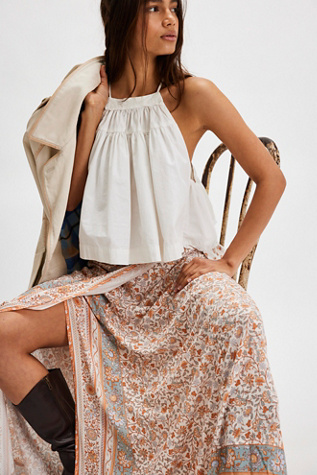 スカート ROTATE FW25 'Maxi Sun' skirt (1150251725 1725) Rotate Sun floral-appliqué high-rise maxi skirt ROTATE