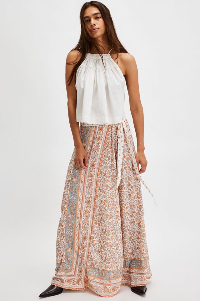 Spell Sunshine Bandit Wrap Maxi Skirt #3