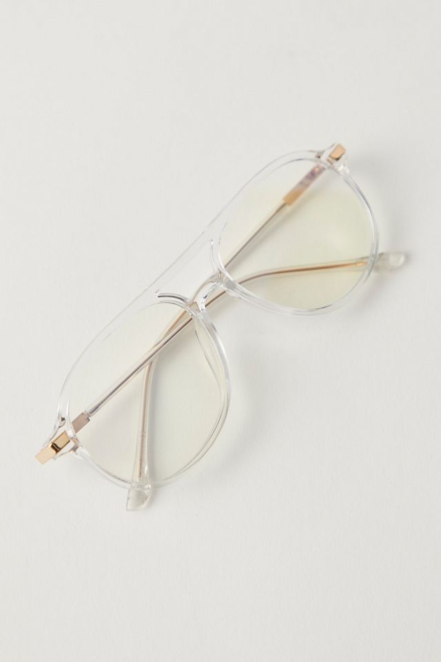 Clean Cut Aviator Bluelight Glasses #2
