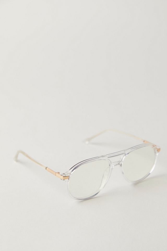 Clean Cut Aviator Bluelight Glasses #3