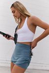 Good Karma Don't Be Square Halter Tank