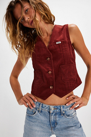 Wrangler Femme Cord Vest