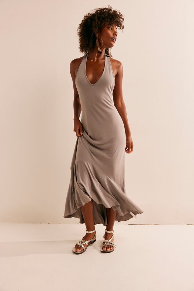 Good Feels Halter Midi Dress #3