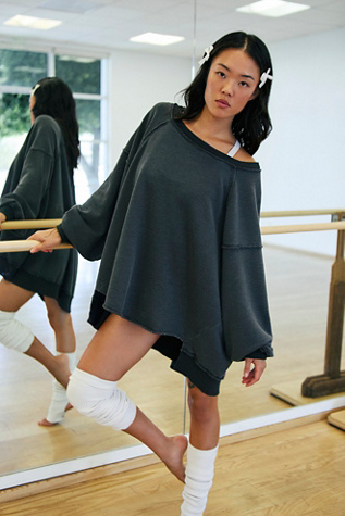 Женский свитер FP Movement One To Beat Pullover, цвет: Чёрный — фото 3