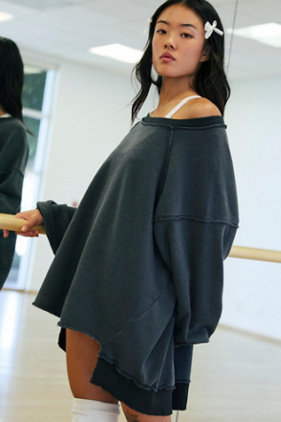 Женский свитер FP Movement One To Beat Pullover, цвет: Чёрный — фото 5