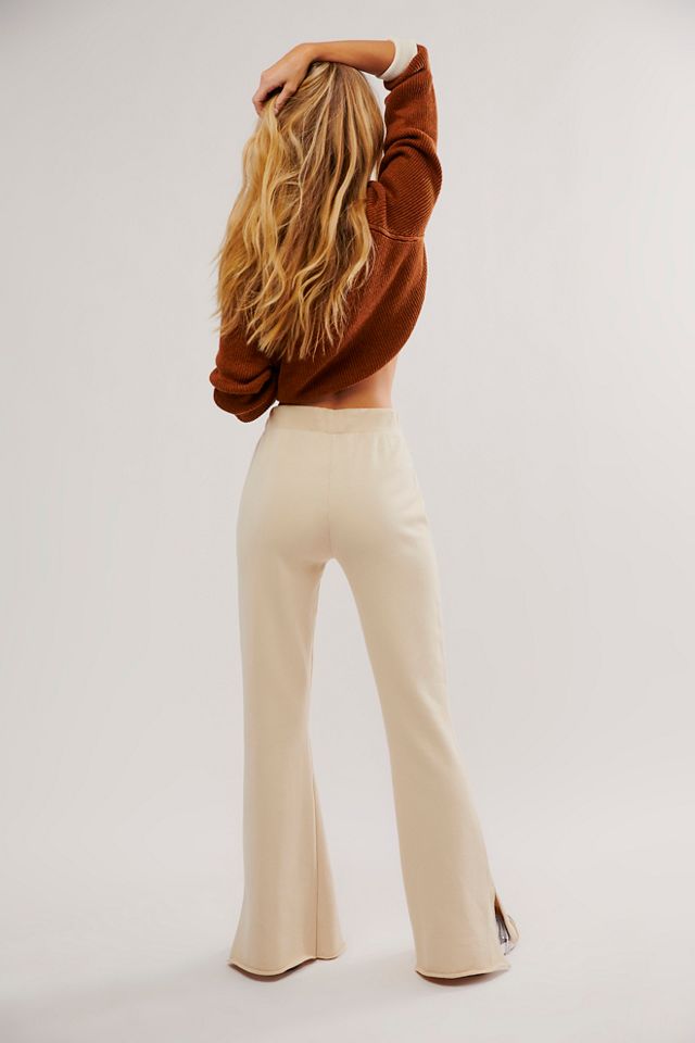 NSF Rusty Side Slit Flare Trousers #1