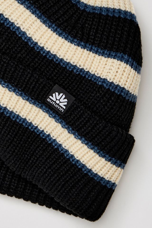 Slacker Striped Beanie #1