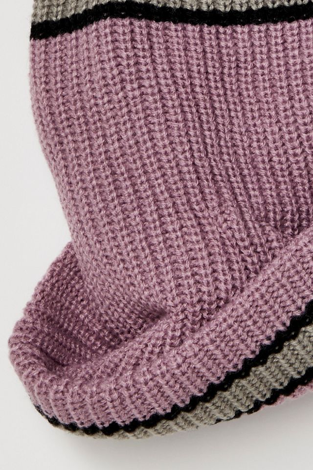 Slacker Striped Beanie #1