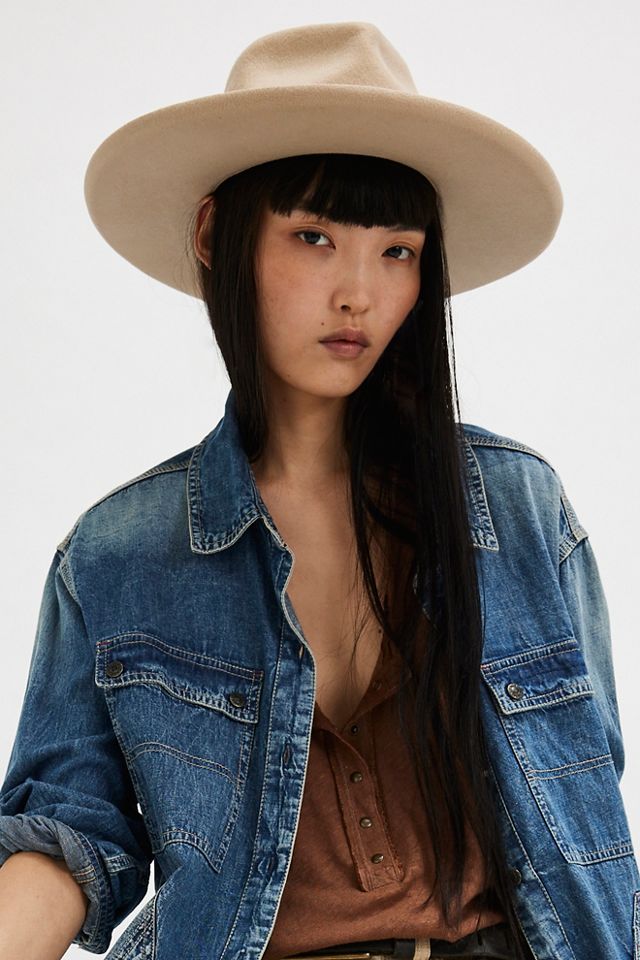 Aubrey Pencil Brim Felt Hat #2