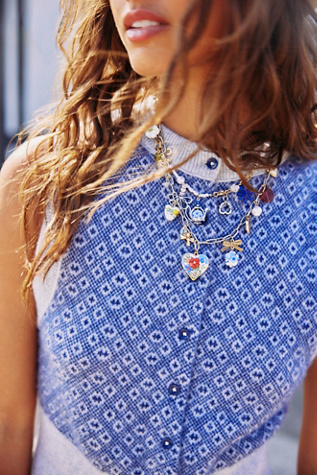 Maxamillion Charm Necklace by Free People