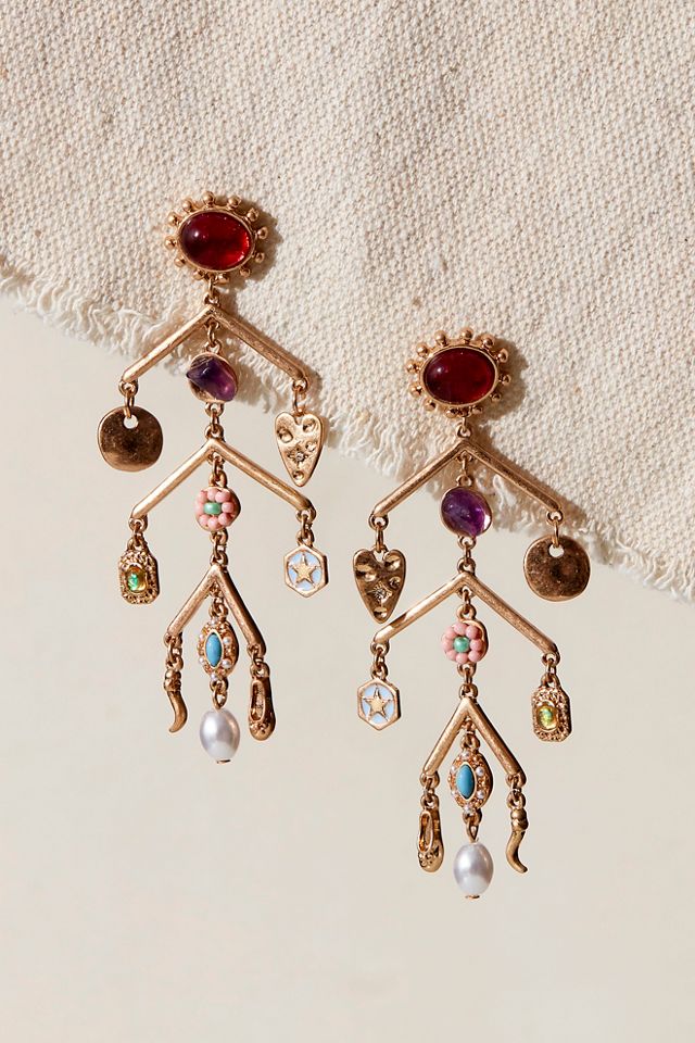 Boucles d'oreilles pendantes Maxy Charm #1