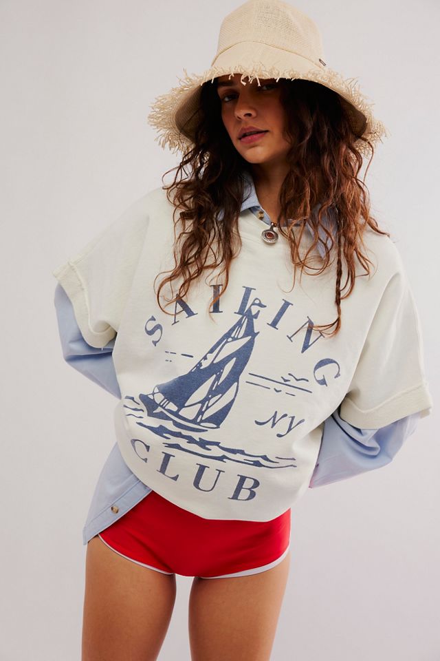 Yacht Club Short-Sleeve Sweatshirt #3