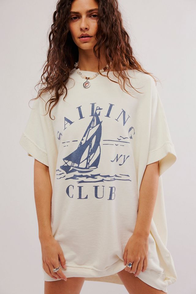 Yacht Club Short-Sleeve Sweatshirt #1