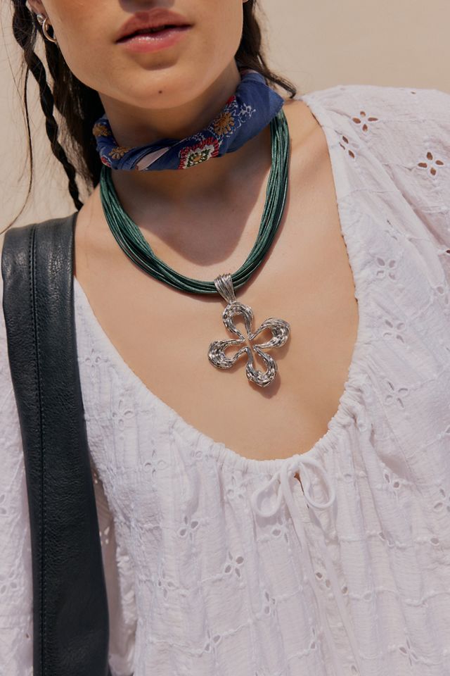 One Step Ahead Pendant Necklace