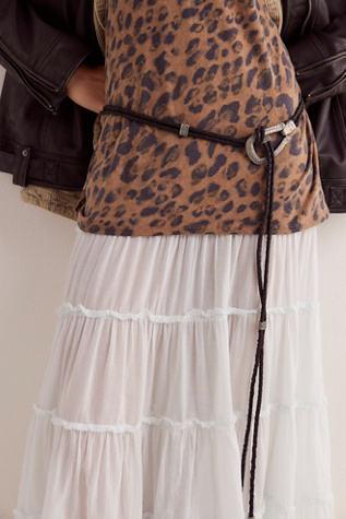 Lasso Wrap Belt by Free People in Black