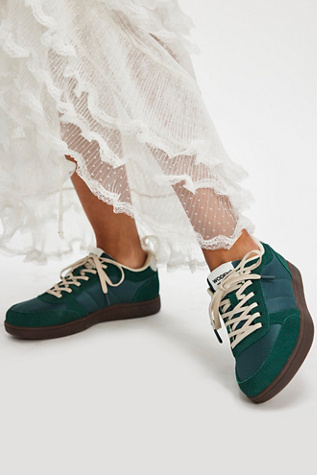 Lana Sneakers By WODEN At Free People In Deep Forest, Size: EU 40