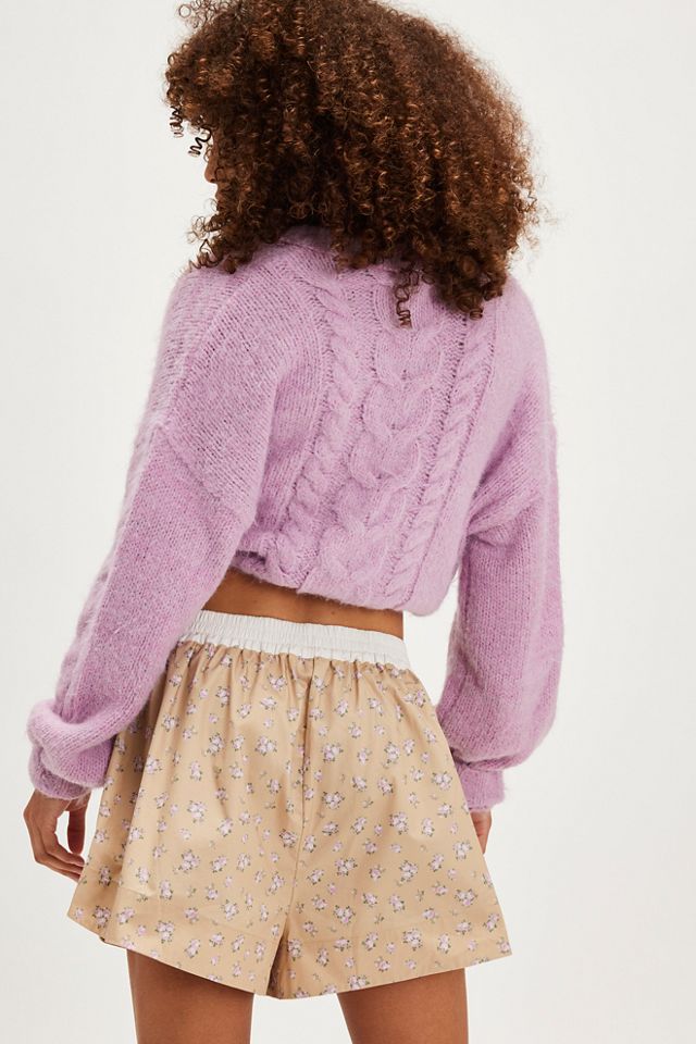 For Love & Lemons Tamren Boxer Shorts #1