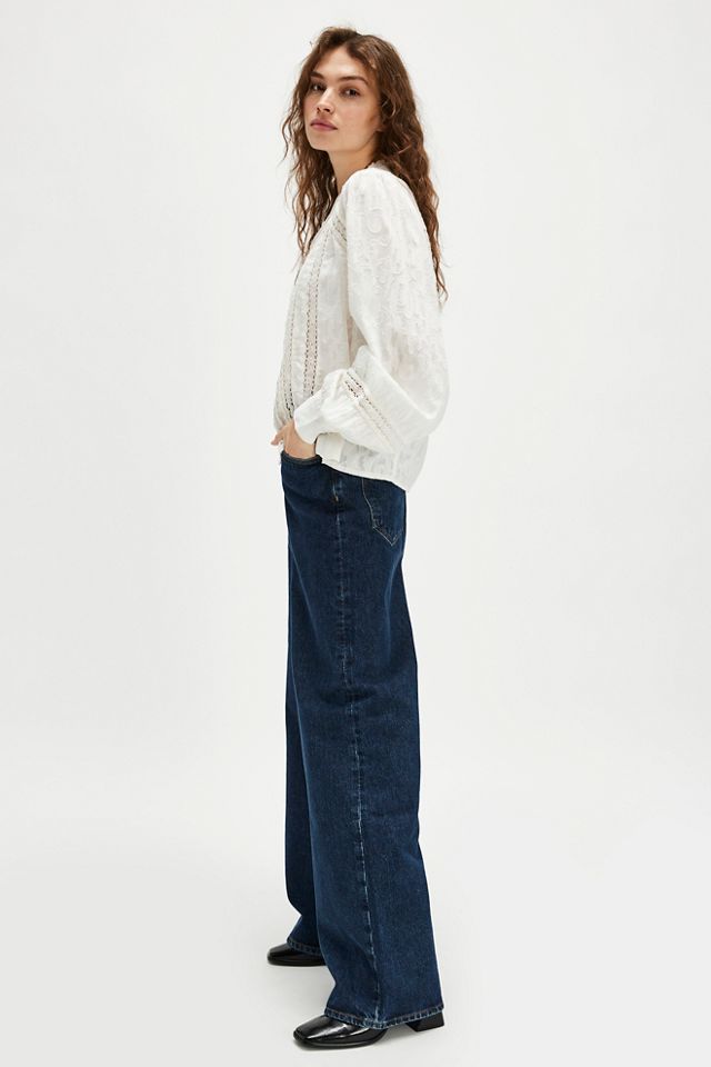 AGOLDE Dame High Rise Wide-Leg Jeans #2