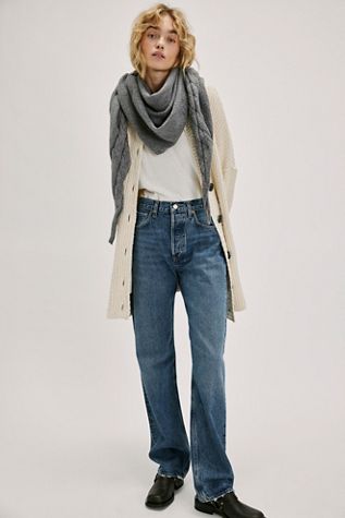 AGOLDE Magda Denim Carpenter Jeans | Free People